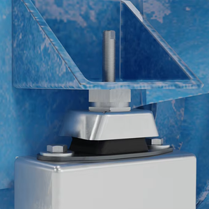 Supporto motore marino Anti-vibrazione supporto motore e ammortizzatore generatore di gomma isolatore vibrazioni - Product Image 1