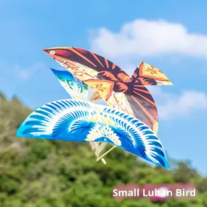 Juguete de Cometa Giratoria Voladora de Plástico para Niños, con Banda <span class=keywords><strong>El</strong></span>ástica de Goma, para Lanzar a Mano, Rompecabezas de Ensamblaje, Luban, Pájaro Volador Pequeño - Product Image 2