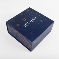Boîte cadeau en carton recyclable portable, personnalisée haut de gamme, imperméable, écologique, réutilisable, pour emballages alimentaires et chocolats