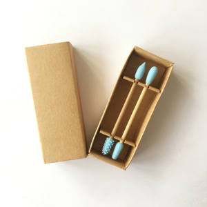 Bâtonnets de coton <span class=keywords><strong>réutilisables</strong></span> en silicone écologiques à double tête pour le nettoyage des oreilles et des yeux, maquillage, marque privée, dans un étui en carton - Product Image 5