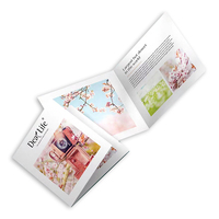 Manuel d'instructions d'impression de catalogue/menu Usine d'impression Conception personnalisée Service d'impression/Dépliant/Livret/Brochure