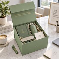 Boîte cadeau magnétique personnalisée de haute qualité avec logo, boîtes cadeaux rigides pliables avec fermeture à ruban pour coffret cadeau d'entreprise