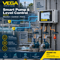 VEGA VEGAMET 842 Contrôleur robuste 100% original à 2 canaux avec affichage du capteur de niveau 4-20mA et Bluetooth