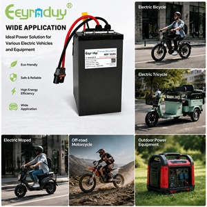 Batterie au lithium ternaire 48V 32Ah pour cyclomoteur électrique, moto tout-terrain, 1536Wh, longue portée, rechargeable, pack CE RoHS - Product Image 5