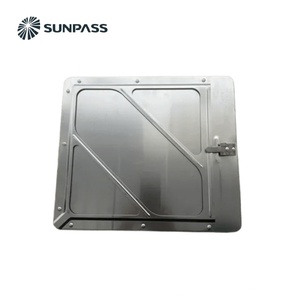 Sunpass Aluminum <strong>Placard</strong> <strong>Holder</strong> with Stainless Steel Clips for Container Spare Parts