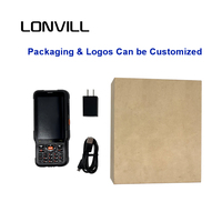 LONVILL PDA robuste léger et ergonomique, résistant aux chutes de 1,5 m (IP54), batterie longue durée 3200 mAh, charge rapide