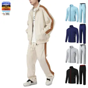 Tùy chỉnh Sweatpants Jogger và hoodie Set Heavyweight lông cừu Bộ đồ thể thao cho nam giới