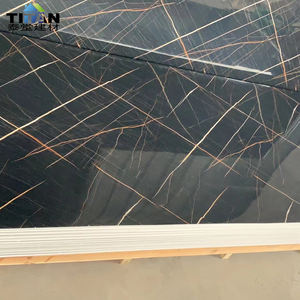 1220*2800Mm Uv Pvc Marmol Pared Marble Plastic Sheet 6 4 Foot Marble Pattern Sheet Wall Panel 4 8 - Product Image 2