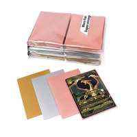 50 protège-cartes mats pour cartes TCG, Magic, baseball, échange et jeux de cartes