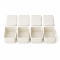 Grand bac à glaçons en silicone avec couvercle, qualité alimentaire, flexible, facile à démouler, moule de congélation pour cocktails, boissons et aliments pour bébés