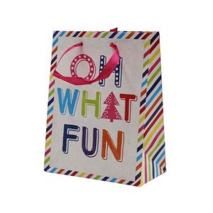 Vente directe d'usine, sac en papier cadeau personnalisé avec logo imprimé sur carton - Product Image 2