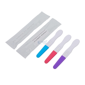 <span class=keywords><strong>Test</strong></span> de <span class=keywords><strong>grossesse</strong></span> urinaire <span class=keywords><strong>Ultra</strong></span> 10miu/mL, détection sensible du niveau d'hormone HCG - Product Image 6