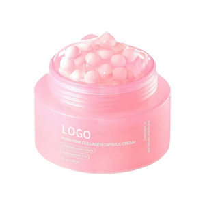 Crema de Colágeno Rosa en Cápsulas 55g con PDRN y Niacinamida para Aclarar y Reafirmar el Cuidado Facial - Product Image 1