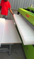 Máquina cortadora de láminas de plástico