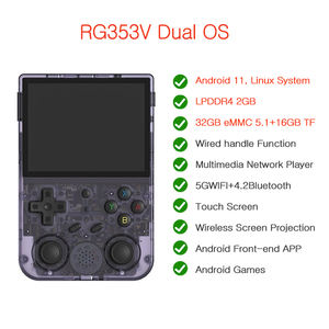 Anbernic-consola de videojuegos Retro para Pc, videoconsola Arcade Mini Psp Di Gioco, <span class=keywords><strong>Rg353vs</strong></span> Rg353v - Product Image 3