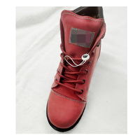 Chaussures de travail en cuir pour femmes, antidérapantes, de sécurité, de marque, référence 260716
