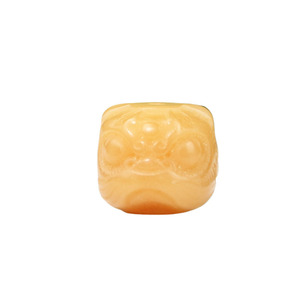 Lion Shaped Bodhi Root Carving Beads 12mm Buddhist <b>Spacer</b> Beads For Jewelry Making Unisex Religious Accessories - Product Image 4