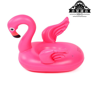 Inflatable Animal Swim Rings For Kids Cartoon Duck Swan Flamingo <b>Turtle</b> Horse Water <b>Toys</b> PVC Floating Seat Pool Floats - Product Image 3