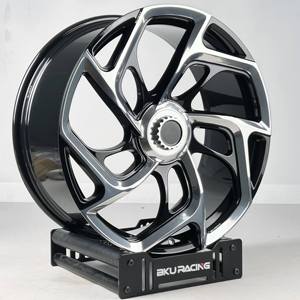 Ruedas forjadas Bku para Land <span class=keywords><strong>Rover</strong></span> Defender L663 <span class=keywords><strong>Range</strong></span> <span class=keywords><strong>Rover</strong></span> L460 20 21 22 23 24 pulgadas llantas bronce cepillado aleación 5X120 ruedas - Product Image 6