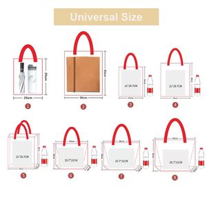 Custom Eco-Friendly Oversize Weekend Tecido Pesado Reuseable Canvas Cotton Sacola de Compras com Alça Longa Forte - Product Image 2