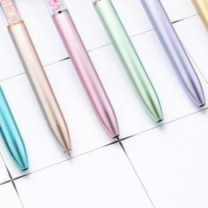 Custom Plastic Diamond Pens Bulk <b>Crystal</b> <b>Top</b> Pens with Black Ink for Office School Home & Gift Use Includes Refill - Product Image 3