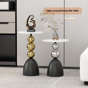 Style moderne nordique petite Table basse créative coin <span class=keywords><strong>canapé</strong></span> Table <span class=keywords><strong>d</strong></span>'appoint avec ensemble pour ménage salon balcon Table de chevet - Product Image 2