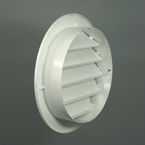 Rejilla de Ventilación Redonda con Persianas Ajustables para Montaje en Pared, para HVAC, Cubierta de Retorno de Aire - Product Image 4