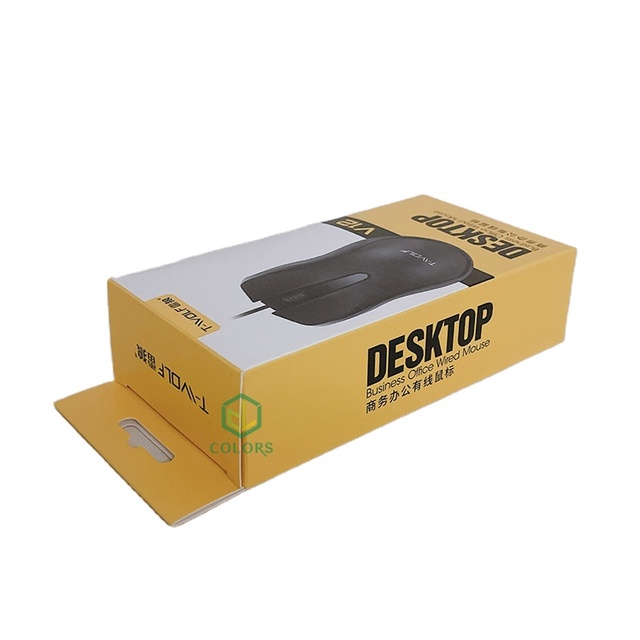 Cheap Recyclable Eco Friendly Computer Wireless Mouse Paper Packaging Box Custom Rigid Gift Box Packaging for Mouse