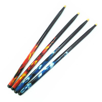 Baguettes 5A/7A personnalisées en usine Pièces d'instruments de musique en bois de style classique durable Pointe en nylon écologique Bois d'érable