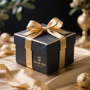 Caja de Joyería de Lujo con Forma de Libro y Logotipo Personalizado, Caja de Regalo Magnética de Cartón con Color Personalizado y Cinta de Papel para Empaque - Product Image 4