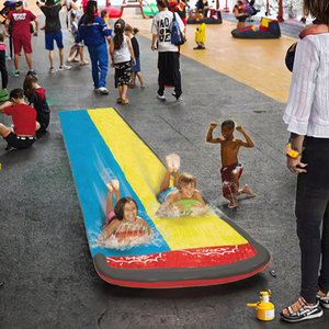 Tùy chỉnh mới PVC trong nhà/ngoài trời trượt nước Inflatable cho nhà trường khu dân cư hồ bơi nước phun tính năng - Product Image 3