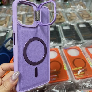 เคสโทรศัพท์หนังแม่เหล็กสำหรับธุรกิจ สำหรับ <span class=keywords><strong>iPhone</strong></span> 18 <span class=keywords><strong>Pro</strong></span> Max สำหรับ Moto Samsung OPPO Honor Redmi Tecno พร้อมฝาครอบป้องกันเลนส์ - Product Image 5