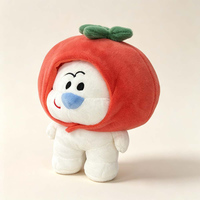 Boneka Anjing Custom Plush Toy OEM ODM, Boneka Hewan Isi Kapas PP, Karakter Kartun Plushie untuk Hadiah Pernikahan, Pereda Stres