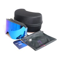 Lunettes de ski polarisées Yijia Optical en gros, lunettes de snowboard UV 400, lunettes de ski surdimensionnées, lunettes de snowboard magnétiques