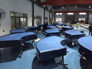 होंगका बेल्ट मॉड्यूलर बेल्ट वक्र कन्वेयर <span class=keywords><strong>90</strong></span> डिग्री अनुकूलित कन्वेयर फ्लैट टॉप बेल्ट कन्वेयर - Product Image 2