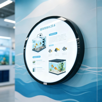 Écran capacitif 5 points pour une interaction homme-machine réactive, affichage numérique pour magasins de détail et centres commerciaux, OEM/Agence SDK