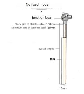 เทอร์โมคัปเปิลประเภท KSR-B-330 KSR corundum เซรามิคสำหรับเตาเผาอุณหภูมิ1300/1800องศาเซลเซียส - Product Image 6