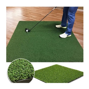 Cao mặc sức đề kháng trong nhà Golf đưa màu xanh lá cây Turf độ đàn hồi tốt đa-sử dụng tổng hợp cỏ cỏ nhân tạo - Product Image 1
