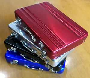 Alloy Dollhouse Simulação Bagagem Viagem Mala Mini Brinquedo Senha Bagagem - Product Image 6