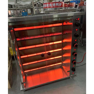 Máquina de Asar Pollos HORUS, Asador de Pollos a Gas de Acero Inoxidable, Parrilla para Asar Pollos - Product Image 4