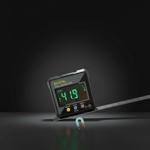 4x90 Digitaler Winkelmesser Magnetisch 0,05 Auflösung Digitaler Neigungsmesser Messinstrument LCD-Anzeige Winkelfinder - Product Image 2