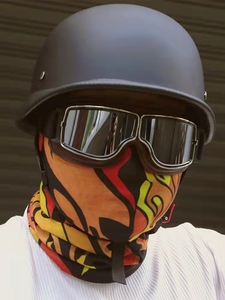 Xe Máy Mũ Bảo Hiểm Đức Phong Cách Nửa Mũ Bảo Hiểm Cho Xe Đạp Cruiser <span class=keywords><strong>Scooter</strong></span> Chopper Nửa Mặt Mũ Bảo Hiểm Cho Nam Giới Phụ Nữ <span class=keywords><strong>Dot</strong></span> Được Phê Duyệt - Product Image 5