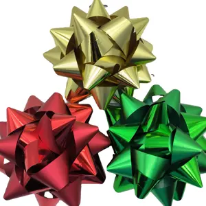 Vente en gros de rubans décoratifs colorés en forme d'étoiles pour la décoration de cartes-cadeaux de mariage - Product Image 1