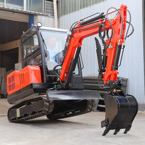 Entrega Grátis Escavadora Mini de 3,5 Toneladas com Motor Kubota CE/EPA, Máquinas Agrícolas Mini Escavadoras - Product Image 4