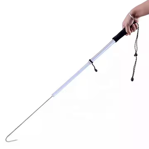 Newbility vente en gros pêche Gaff 60cm 90cm 120cm en acier inoxydable pêche lance alliage d'aluminium <span class=keywords><strong>télescopique</strong></span> pêche Gaff - Product Image 2