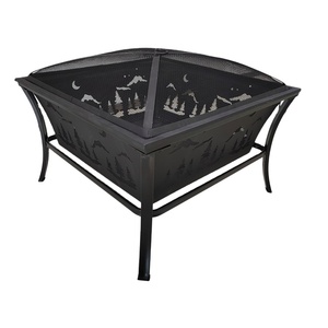 Yoho 30 "Table de foyer extérieur foyer extérieur en acier au bois pour patio arrière-cour - Product Image 5