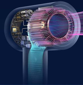 Versión CN del secador de pelo de alta velocidad Mi Home, controlador H501, 60 m/s, cuidado del cabello inteligente de alta velocidad de 10 millones de iones negativos - Product Image 5