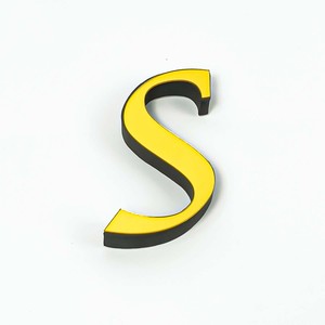 Letras minúsculas de 10 cm, espejo acrílico dorado, adhesivo de pared impermeable y ecológico, letra <span class=keywords><strong>cursiva</strong></span> 3D, decoración moderna para el hogar - Product Image 4