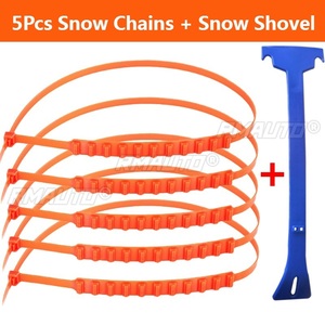 Chaînes à neige universelles antidérapantes et résistantes à l'usure, 5/10 pièces, pour voitures compactes, camions, SUV, accessoires pour pneus de voiture en hiver - Product Image 5