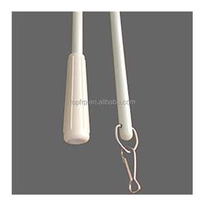 Gran oferta, Bandera de baile de alabanza brillante, caña de pescar con acabado suave redonda de fibra de vidrio, iglesia, pez dorado, camarón, gambas, pesca de cangrejo - Product Image 3